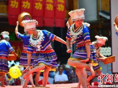 廣西龍勝苗鄉舉辦“跳香節”